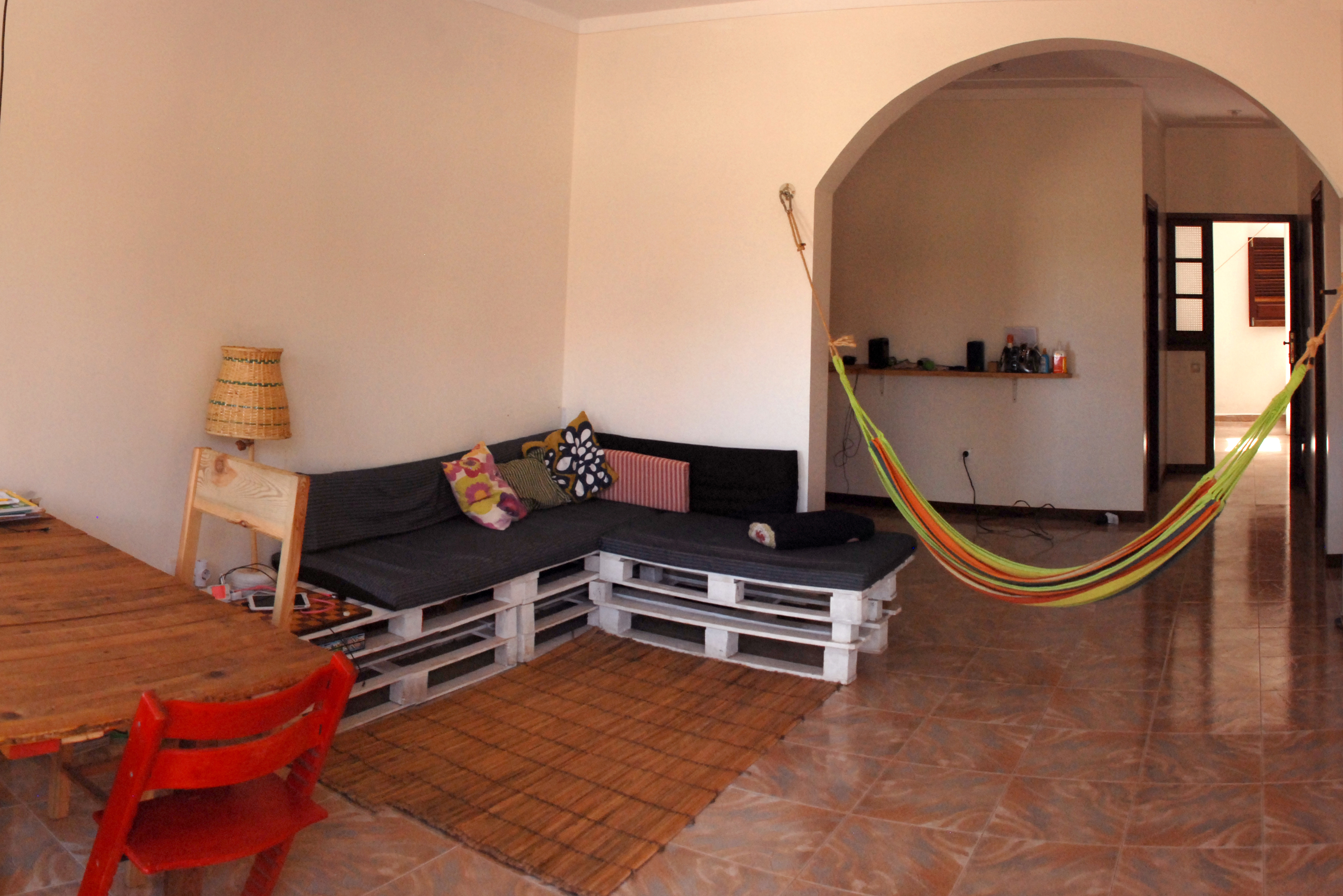 Holiday apartment living area (2)