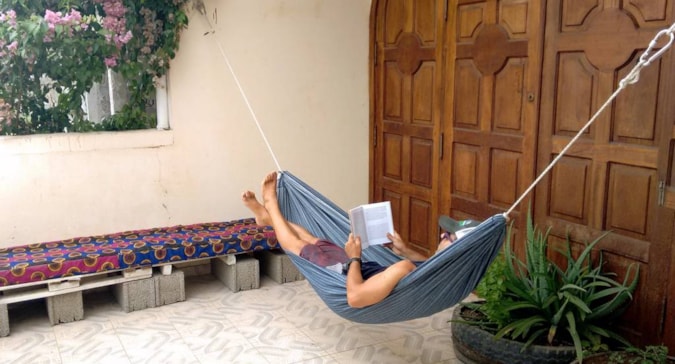 Holiday apartment outside