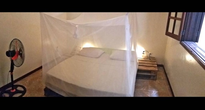 Holiday apartment bedroom